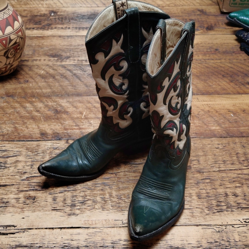 Billy Martin leather boots